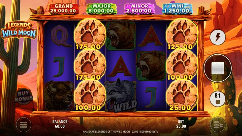 Legends of the Wild Moon – baasmängu võit